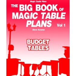 The Big Book of Magic Table Plans Vol 1 by Steve Kovarez