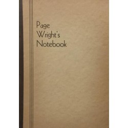 Notebook by T. Page Wright