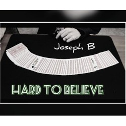 HARD TO BELIEVE by Joseph B