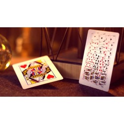 4 Index Bicycle Playing Cards by Jordan Victoria