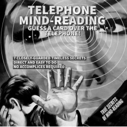 Telephone Mind-Reading Guess a card over the telephone