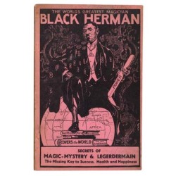 Black Herman's Secrets Of Magic Mystery And Legerdemain