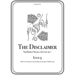The Disclaimer Issue 9 (2021-10)