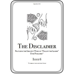 The Disclaimer Issue 6 (2021-09)
