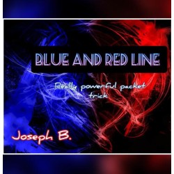 BLUE AND RED LINE by Joseph B.