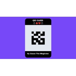 QR CARD By Zazza The Magician Mixed Media