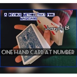 ONE HAND CARD AT NUMBER by Joseph B