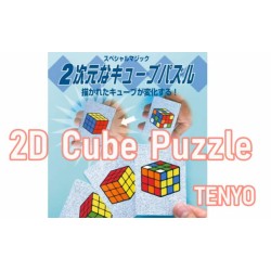 2D Cube Puzzle by Tenyo (PDF + Video)