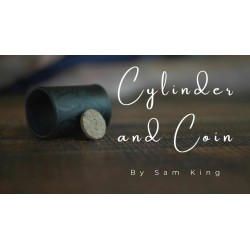 Cylinder and Coin by Samuel King